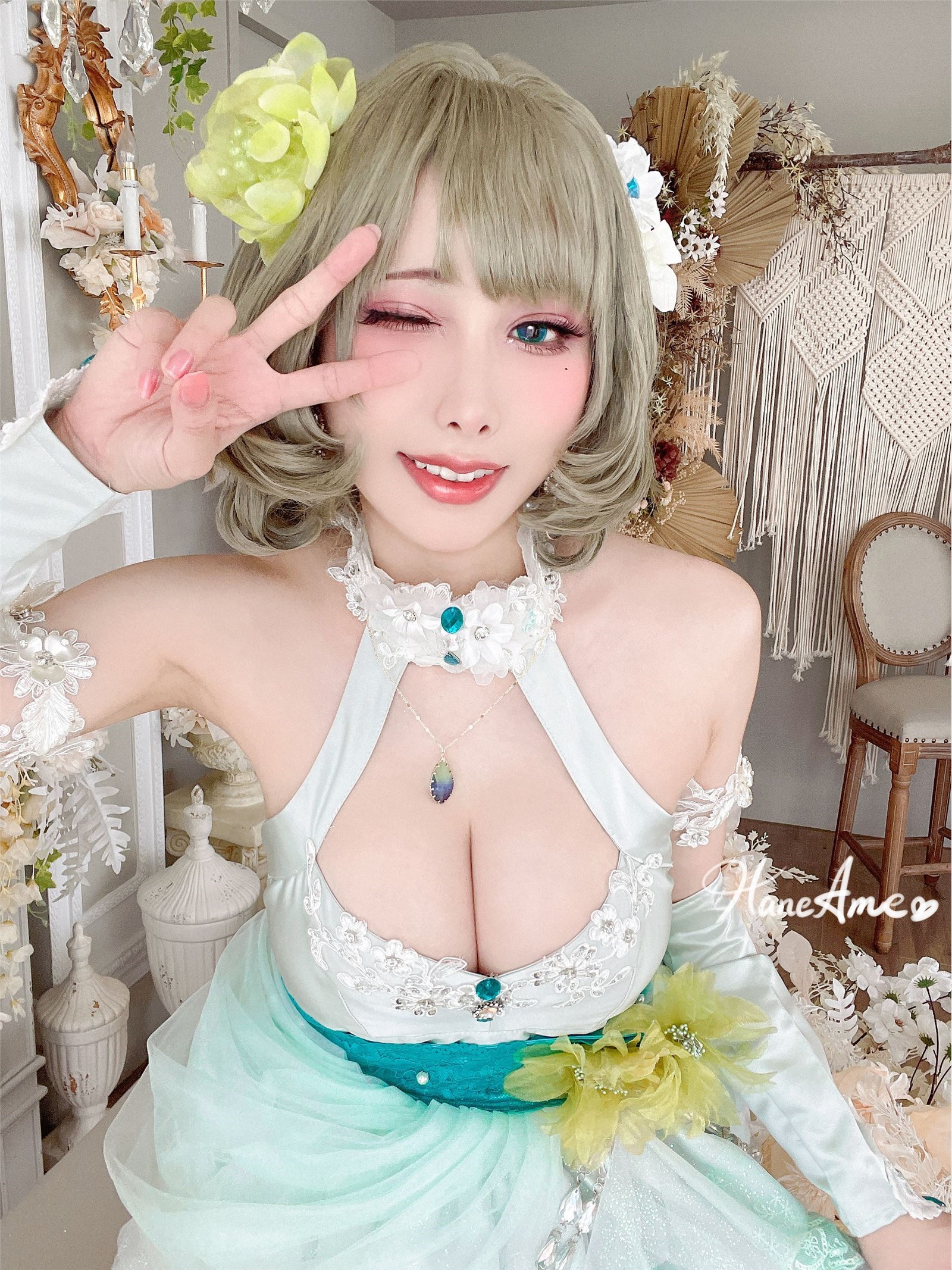 Rain Wave HaneAme - NO.173 July 2022 Idol@master_ Idol Master Maple Dress(30)